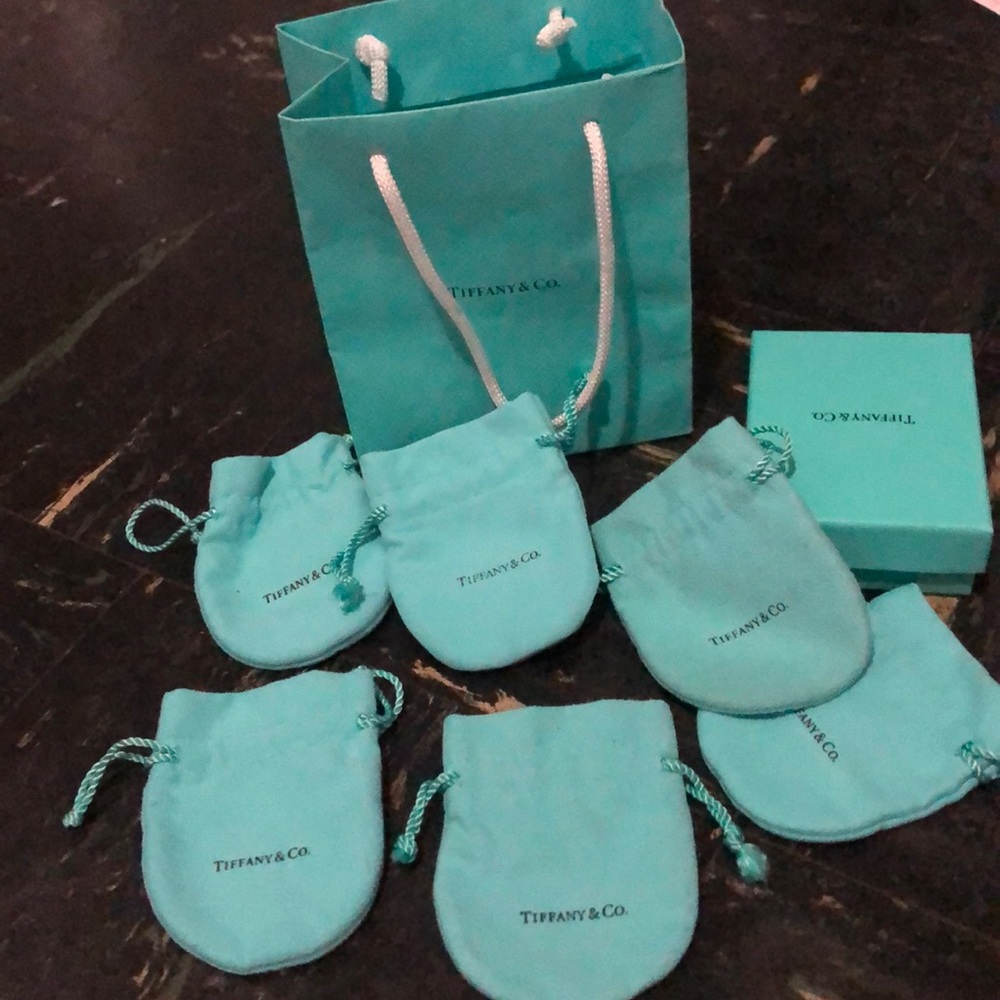 Tiffany bag, box, pouches